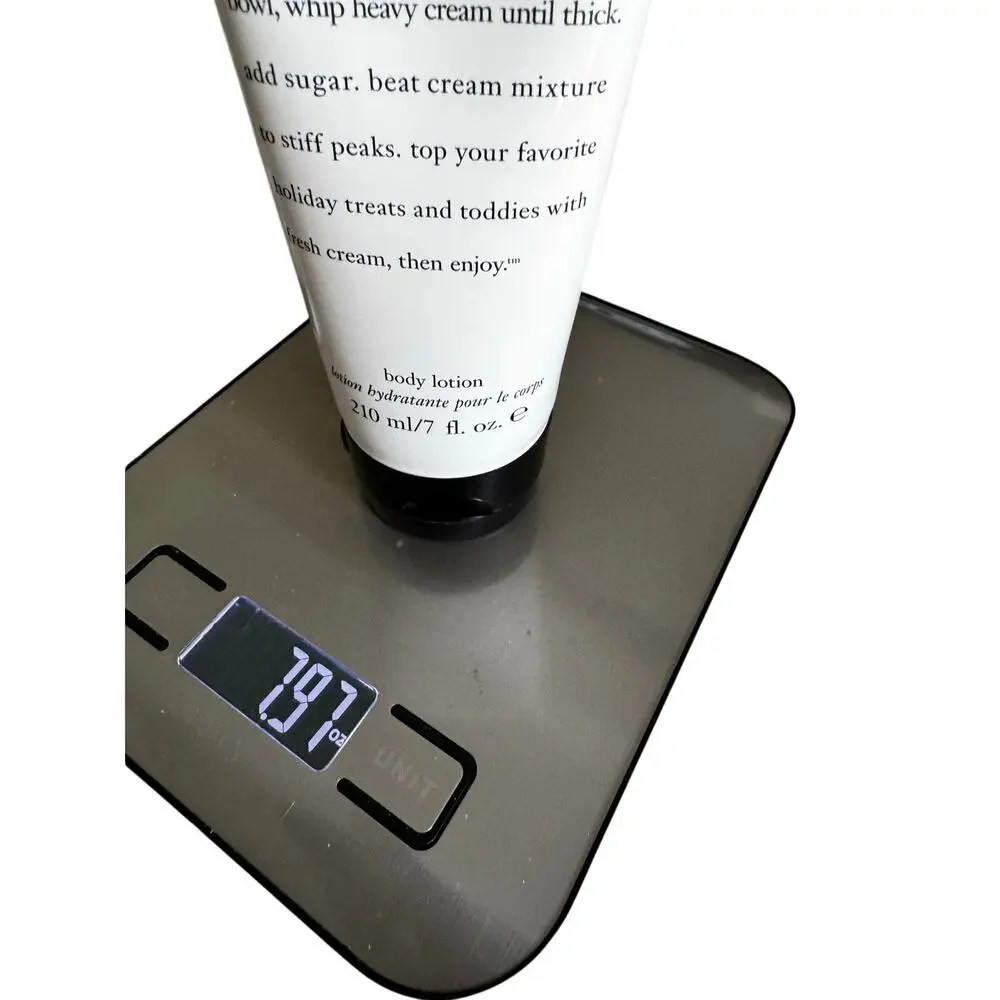 USED ONCE Philosophy Fresh Cream Body Lotion 7 fl oz bottle.